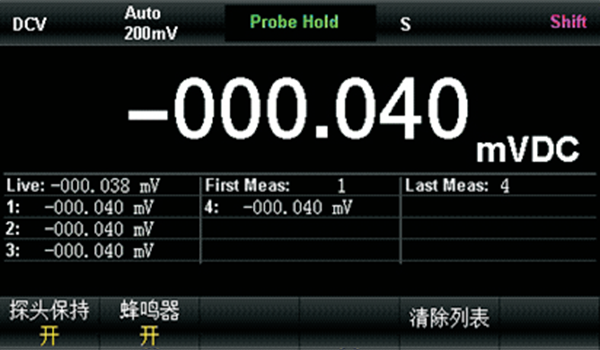 Hold測量