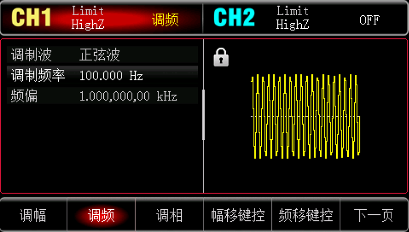 豐富的調(diào)制功能