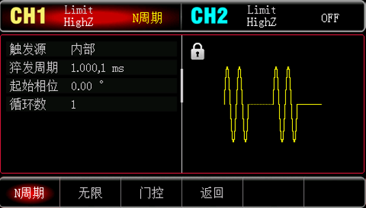 優(yōu)異的脈沖串功能