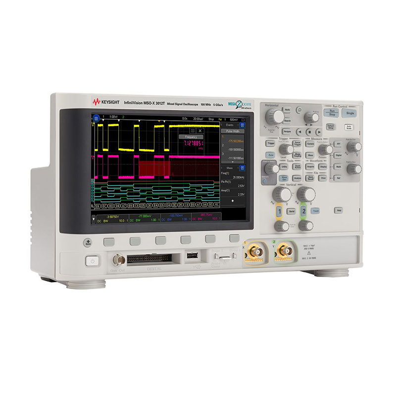 是德科技 MSOX3012T 混合信號(hào)示波器