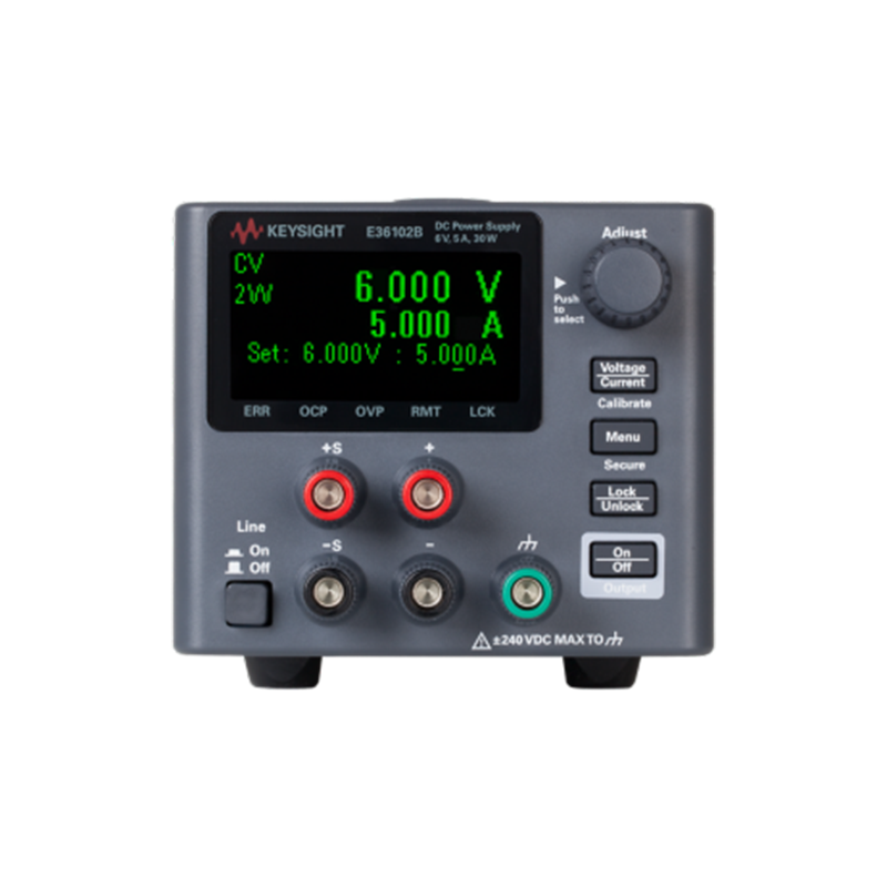 是德科技 E36106B 直流電源，100V，0.4A，40W