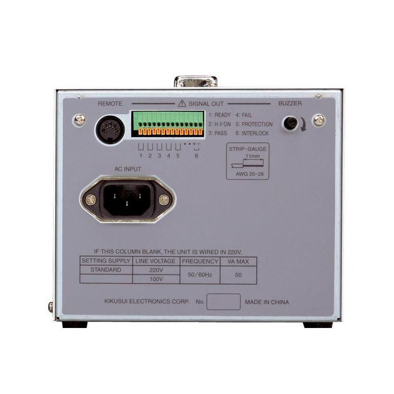 日本菊水 TOS8030 耐壓測試儀　