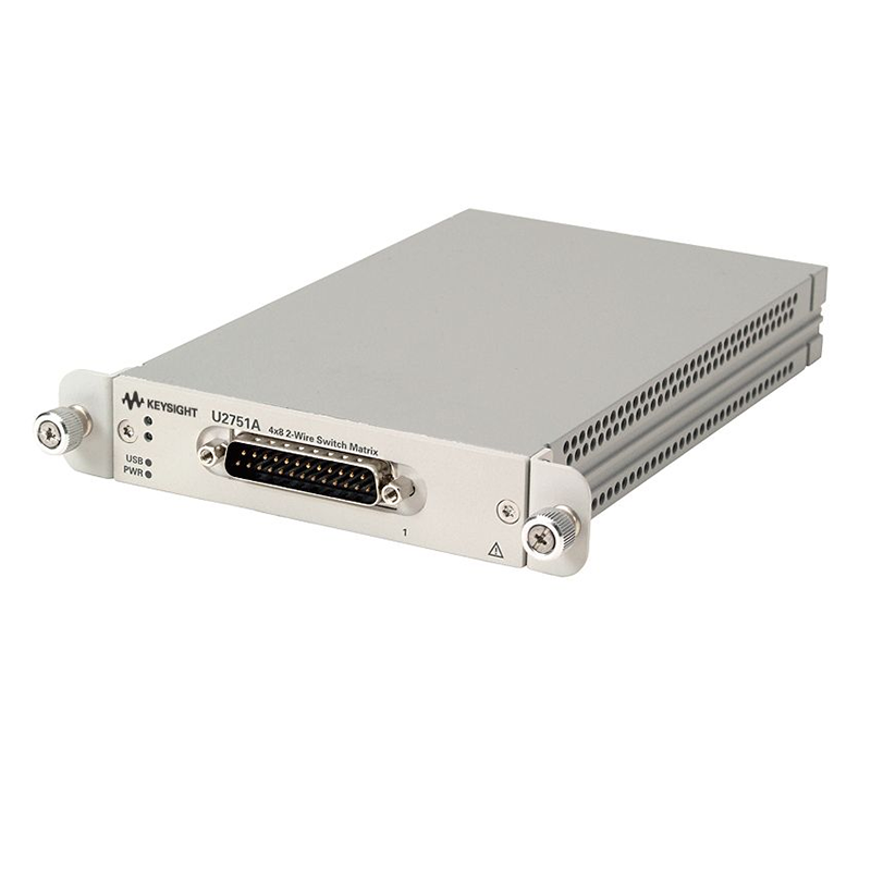 是德科技 U2751A 4x8 2 線 USB 模塊化開關(guān)矩陣