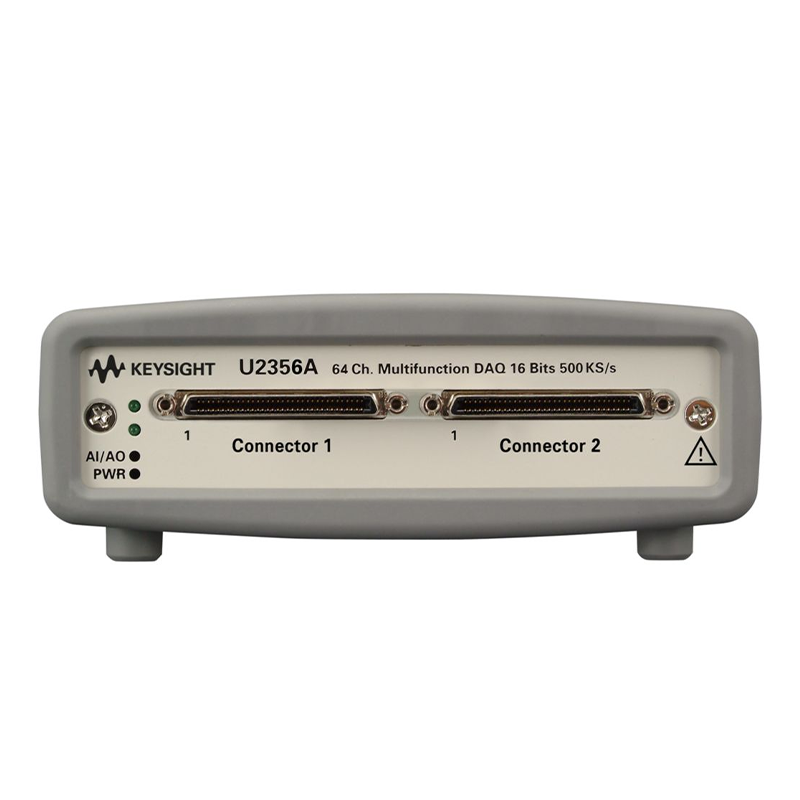 是德科技 U2356A 64 通道 500 kSa/s USB 模塊化多功能數據采集設備