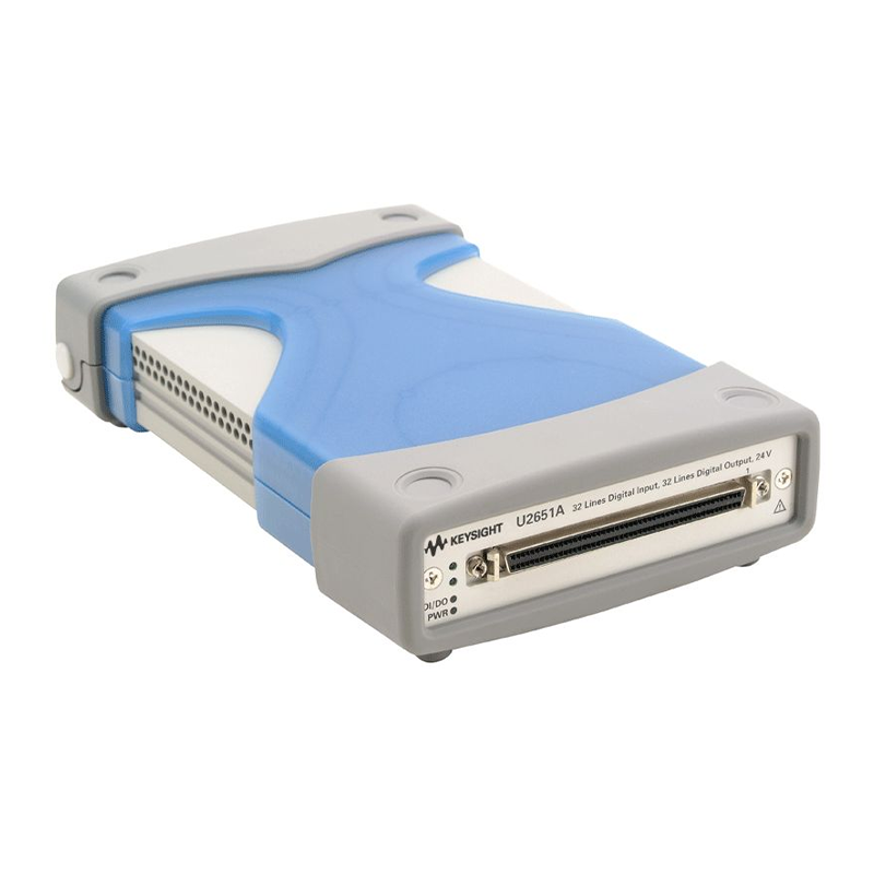 是德科技 U2651A 32 路輸入、32 路輸出 USB 模塊化數字 I/O 器件
