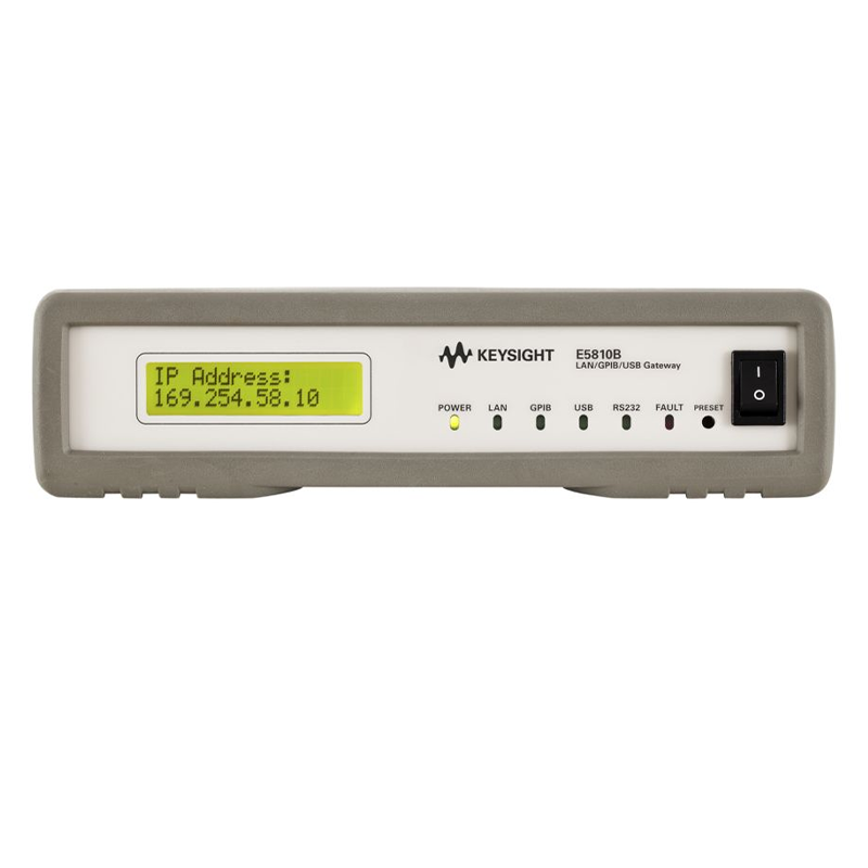 是德科技 E5810B LAN/GPIB/USB 網(wǎng)關(guān)