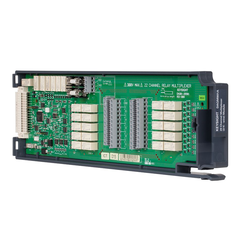 是德科技 DAQM901A 適用于 DAQ970A 的 20 通道多路復用器（2/4 線）模塊
