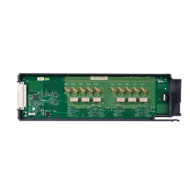是德科技 DAQM905A 用于 DAQ970A 的 2 GHz 雙路 1:4 射頻多路復(fù)用器 50 Ω 模塊