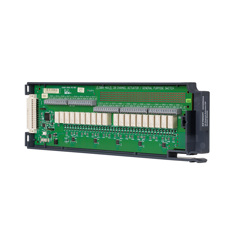 是德科技 DAQM903A 適用于 DAQ970A 的 20 通道執(zhí)行器/通用開關(guān)模塊