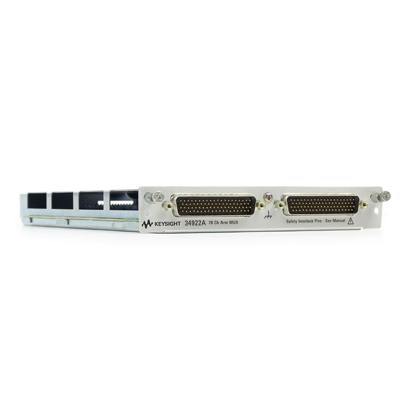 是德科技 34922A 用于 34980A 的 70 通道銜鐵式多路復(fù)用器
