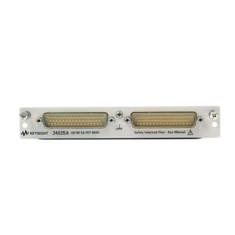 是德科技 34925A 用于34980A的40/80路光隔離FET多路復(fù)用器