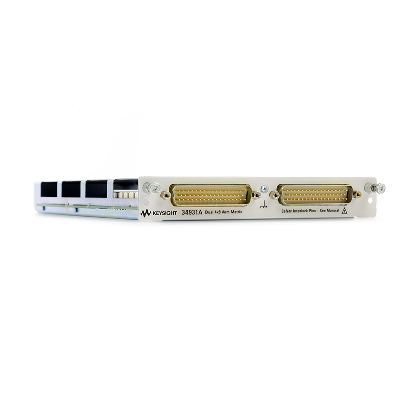 是德科技 34931A 適用于 34980A 的雙 4x8 電樞矩陣