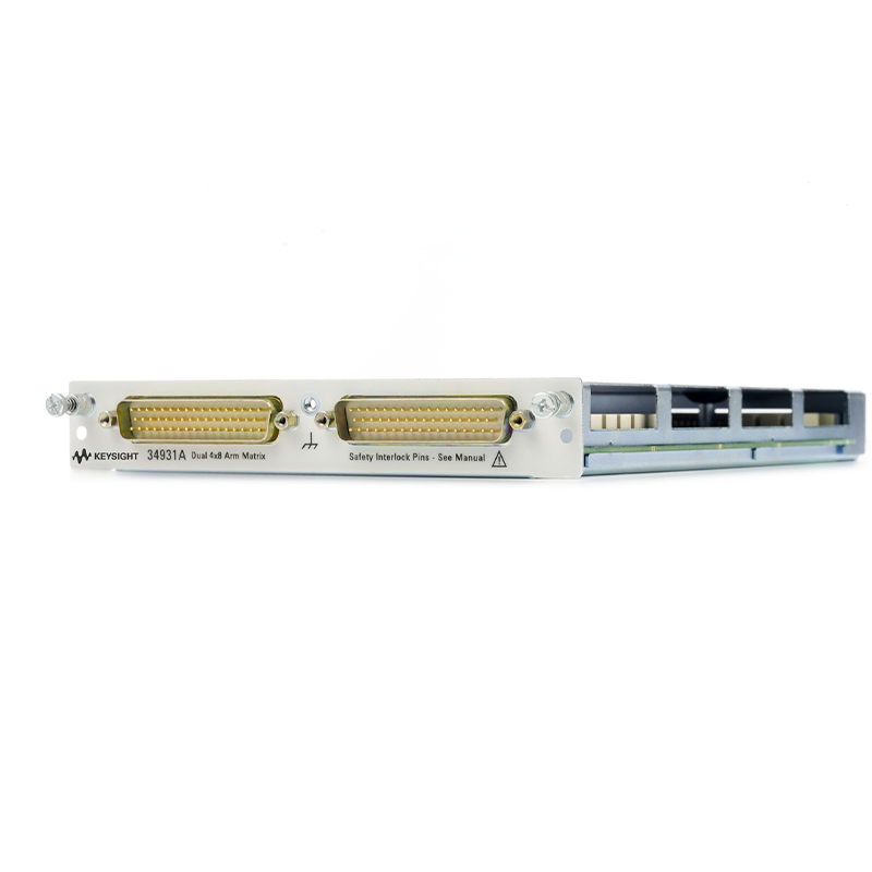 是德科技 34931A 適用于 34980A 的雙 4x8 電樞矩陣