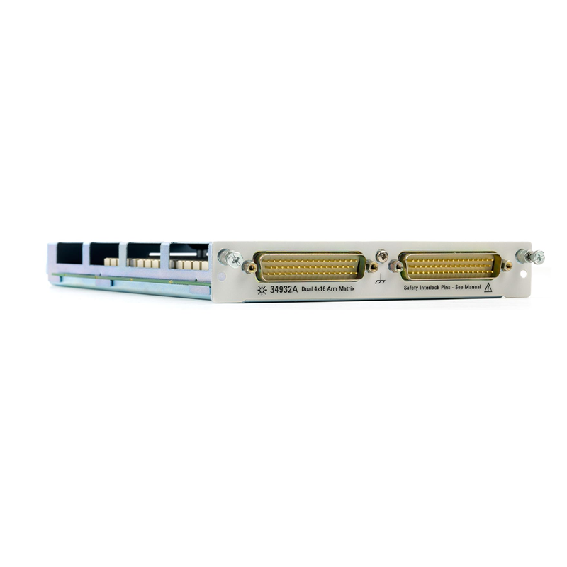 是德科技 34932A 適用于 34980A 的雙 4x16 電樞矩陣