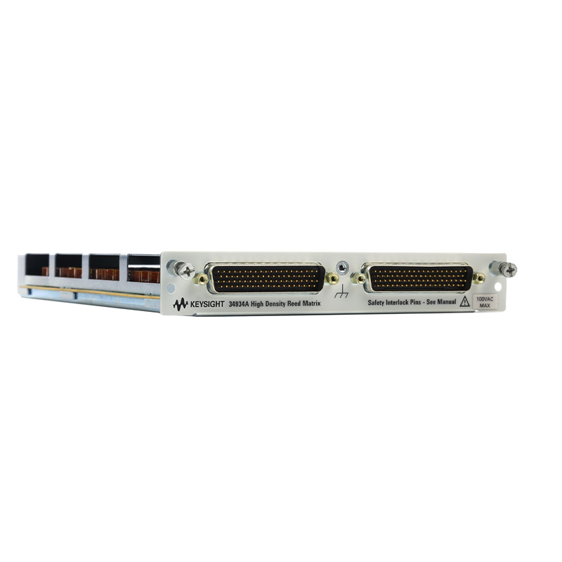 是德科技 34934A 適用于 34980A 的四 4x32 舌簧式矩陣