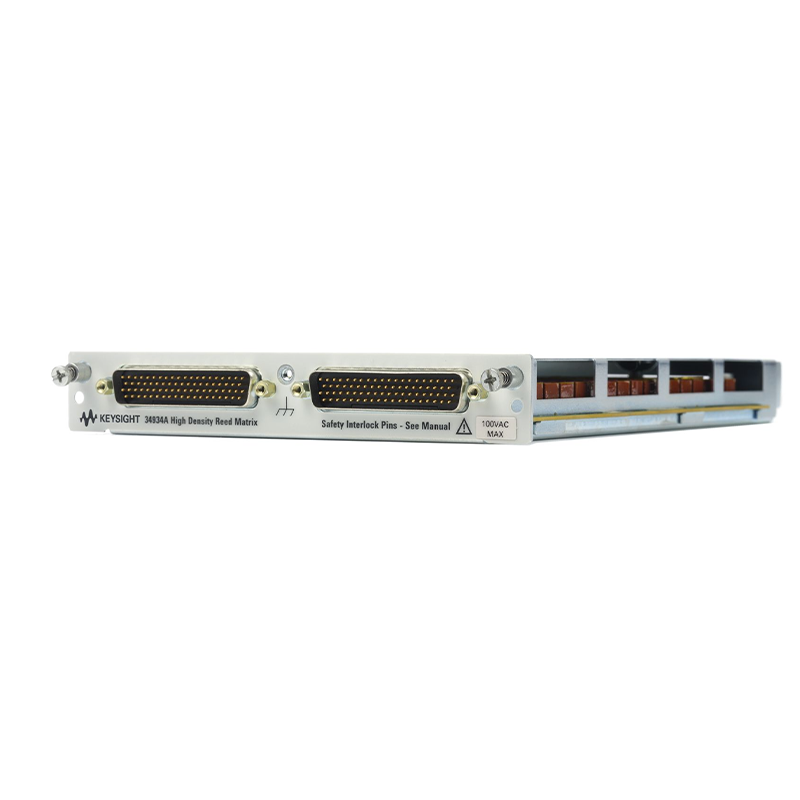 是德科技 34934A 適用于 34980A 的四 4x32 舌簧式矩陣