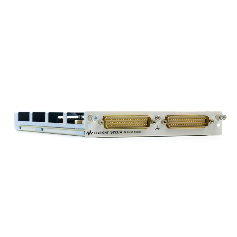 是德科技 34937A 適用于 34980A 的 32 通道 C 型/A 型通用開關(guān)