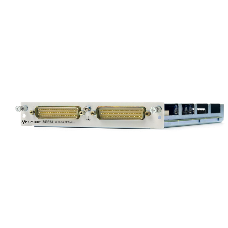是德科技 34938A 適用于 34980A 的 20 通道 5A A 型開關(guān)