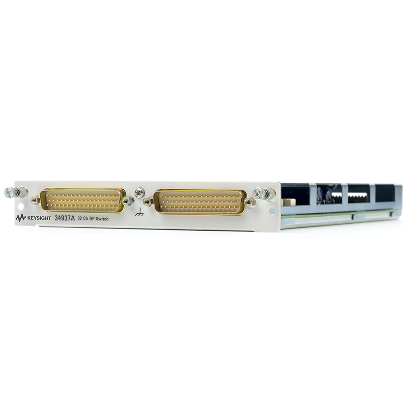 是德科技 34937A 適用于 34980A 的 32 通道 C 型/A 型通用開關(guān)