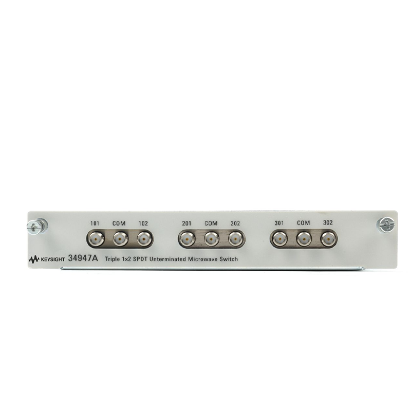 34947A 3 個 1x2 SPDT 非端接微波開關(guān)模塊，用于 34980A