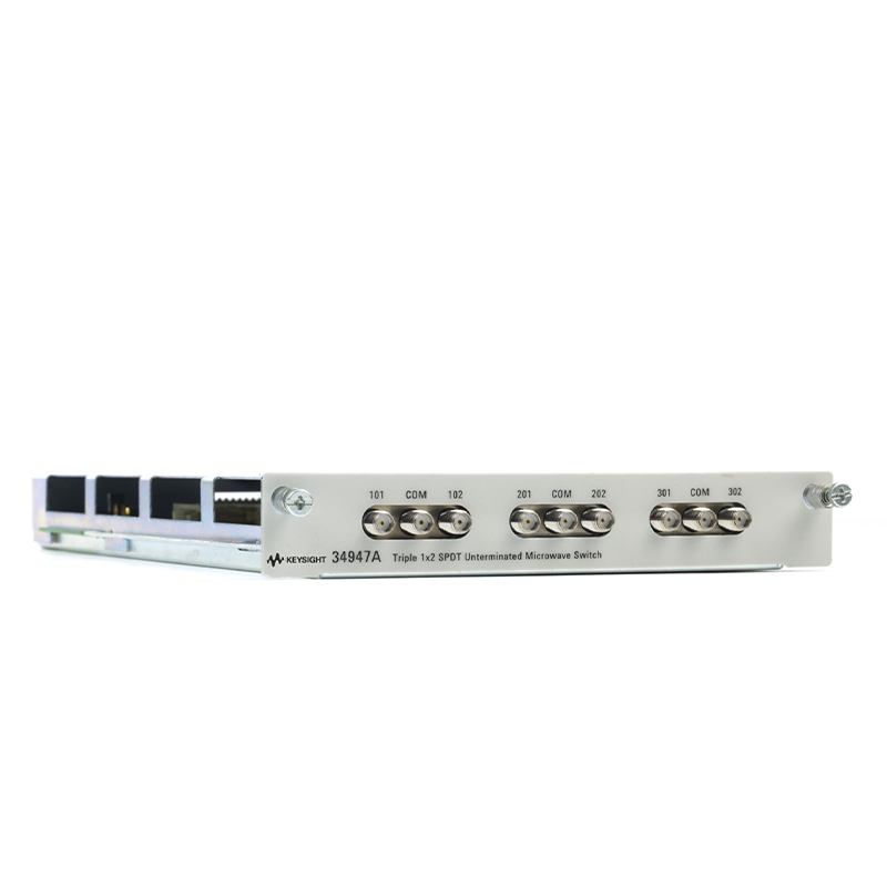 34947A 3 個 1x2 SPDT 非端接微波開關(guān)模塊，用于 34980A